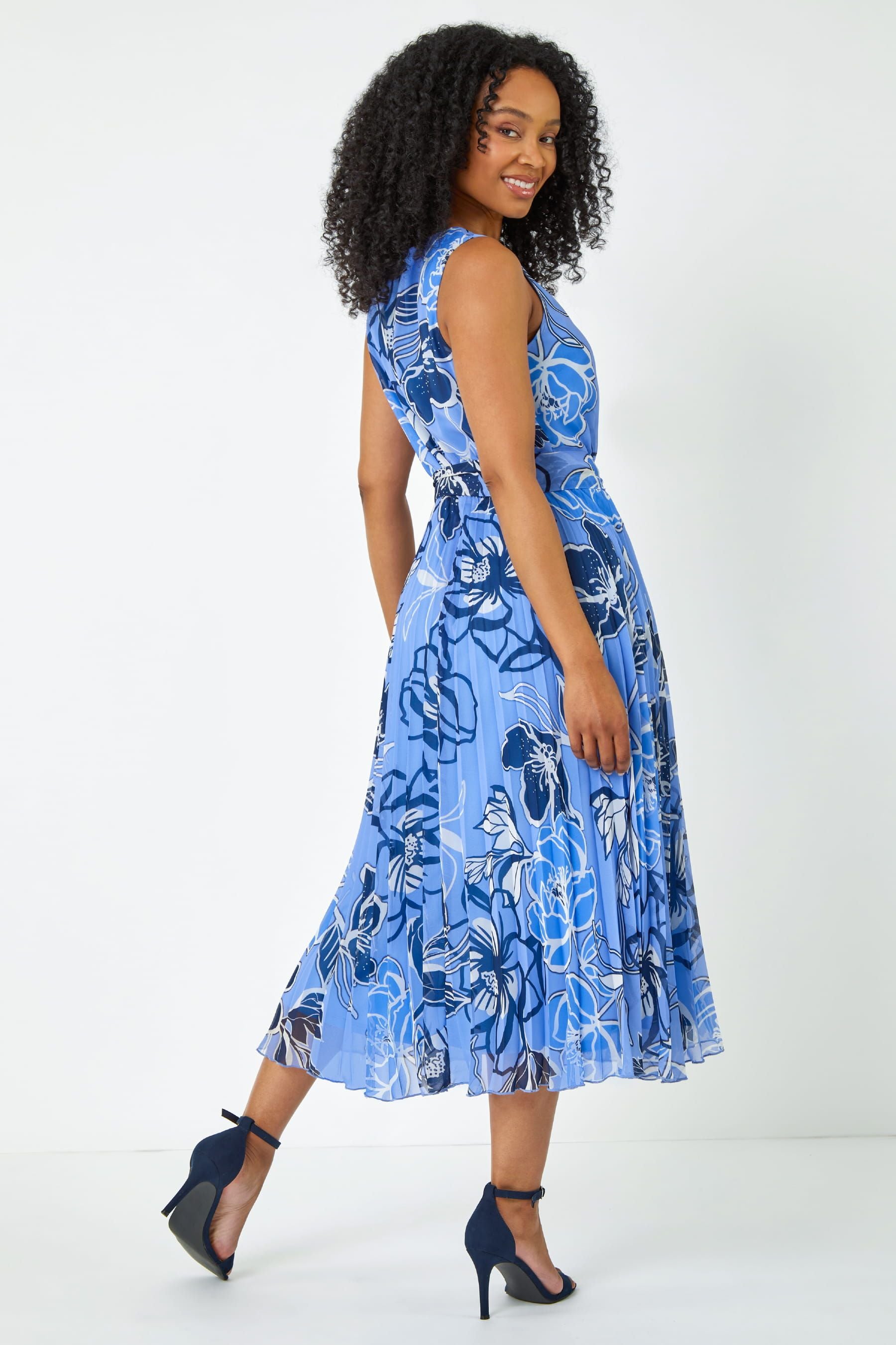Petite floral outlet midi dresses