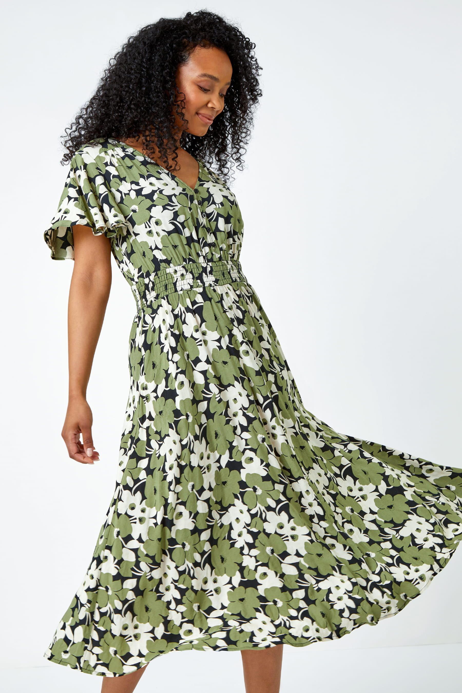 Roman originals green dress outlet