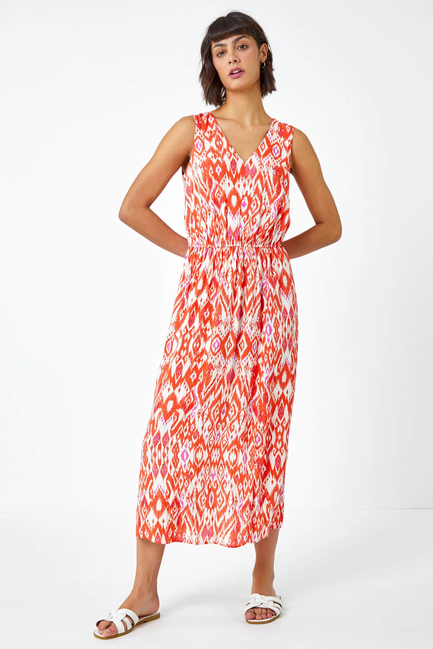Roman orange dress store
