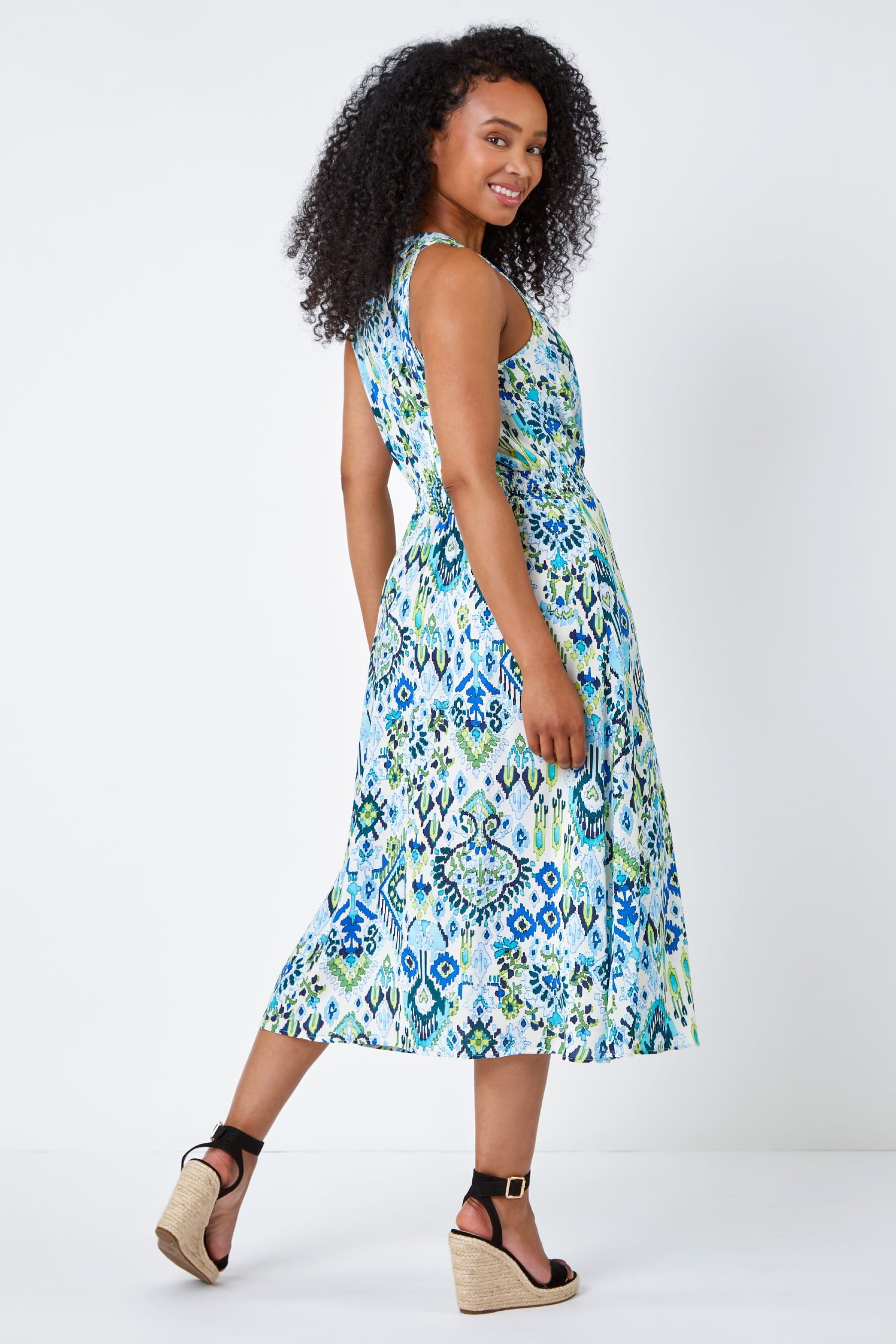 Aztec shift dress best sale