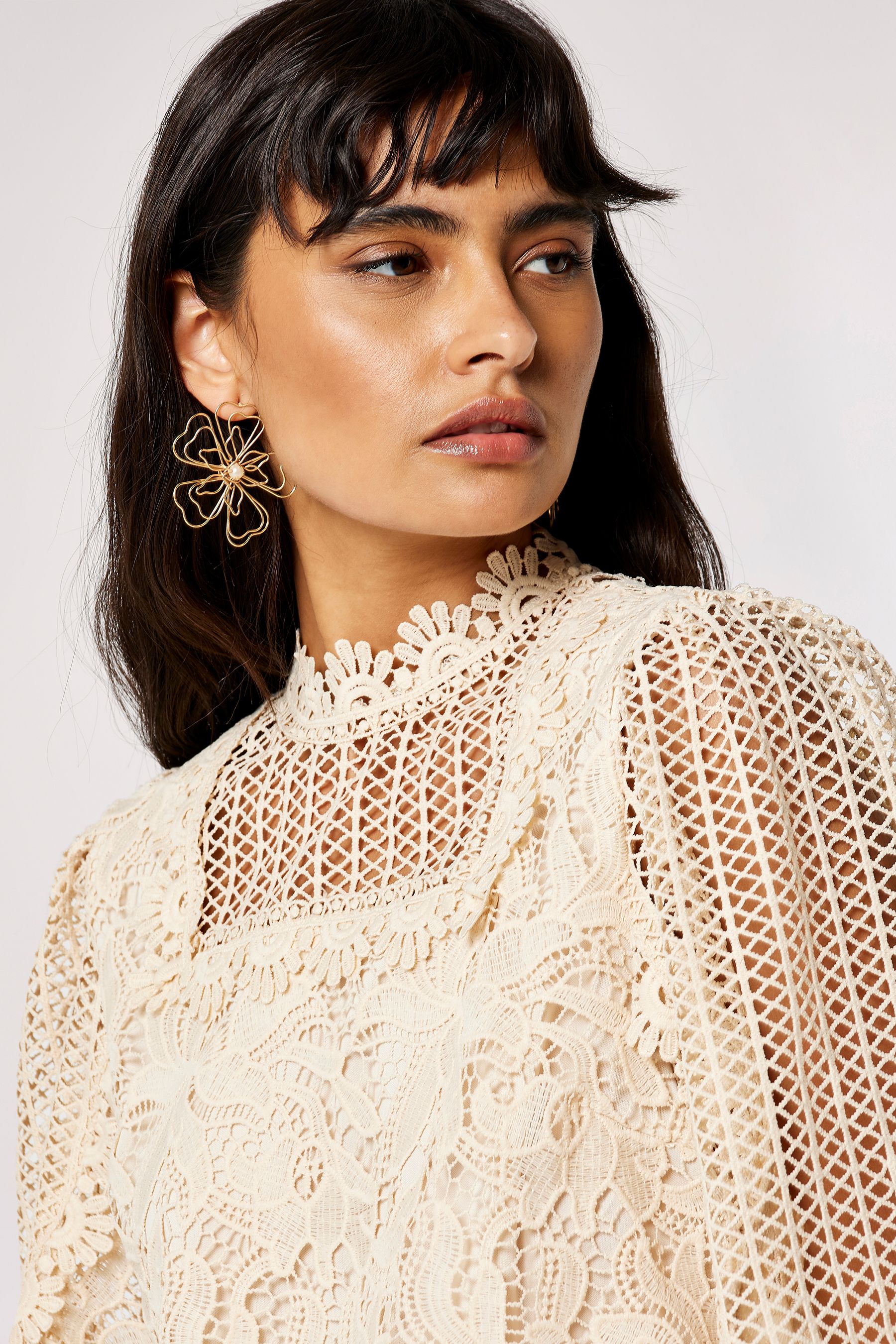 Apricot lace hotsell top