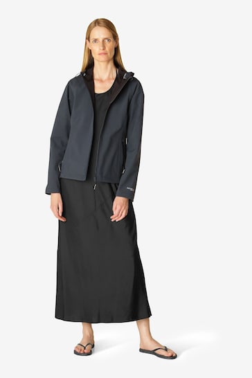 Ilse Jacobsen Waterproof Short A Line Softshell Raincoat