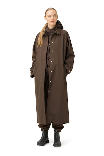 Ilse Jacobsen Waterproof Loose Fit Longline Raincoat