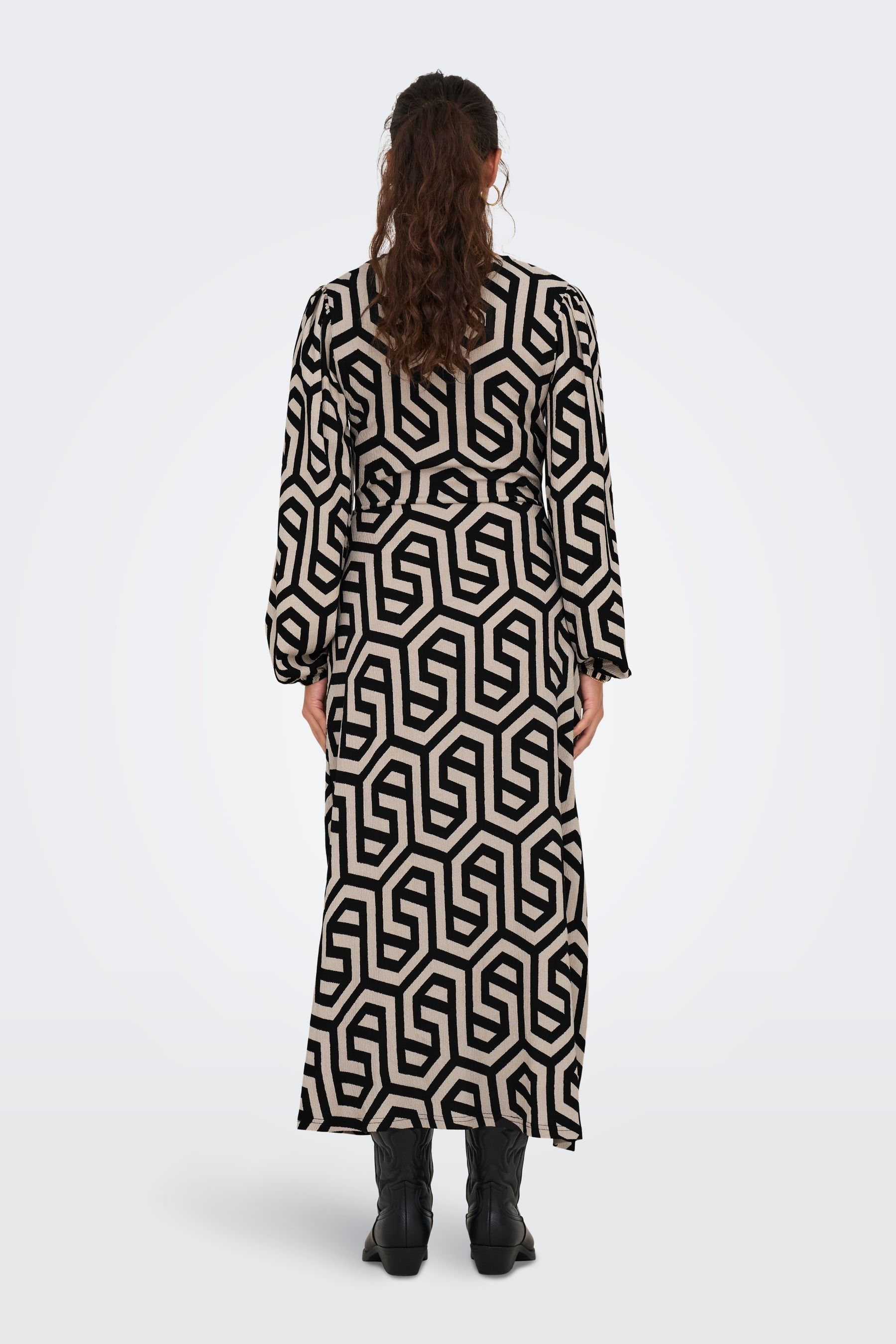 Jdy geo print midi dress store