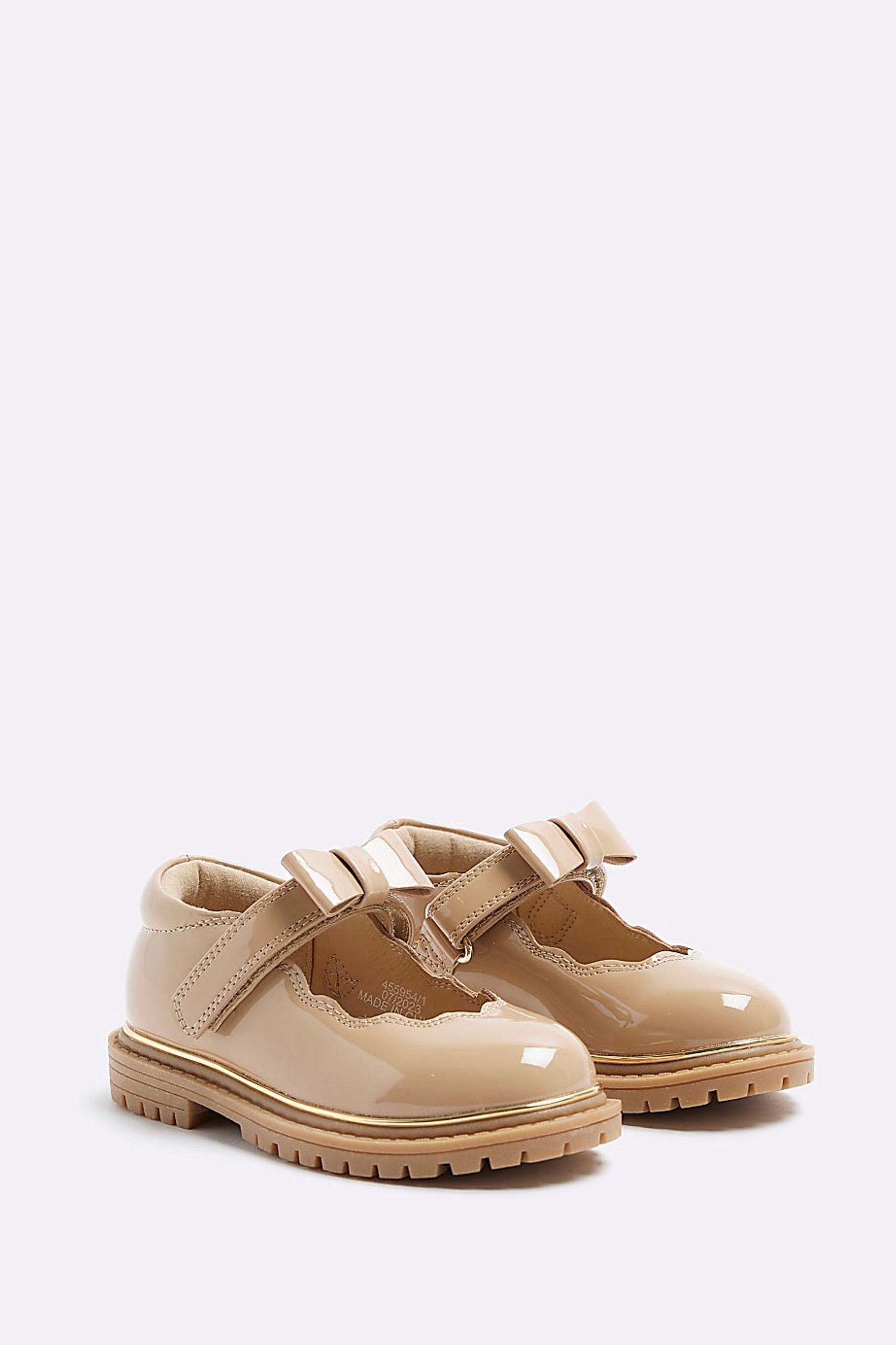 Buy River Island Brown Girls Caramel Mary Jane Shoes from the Next
