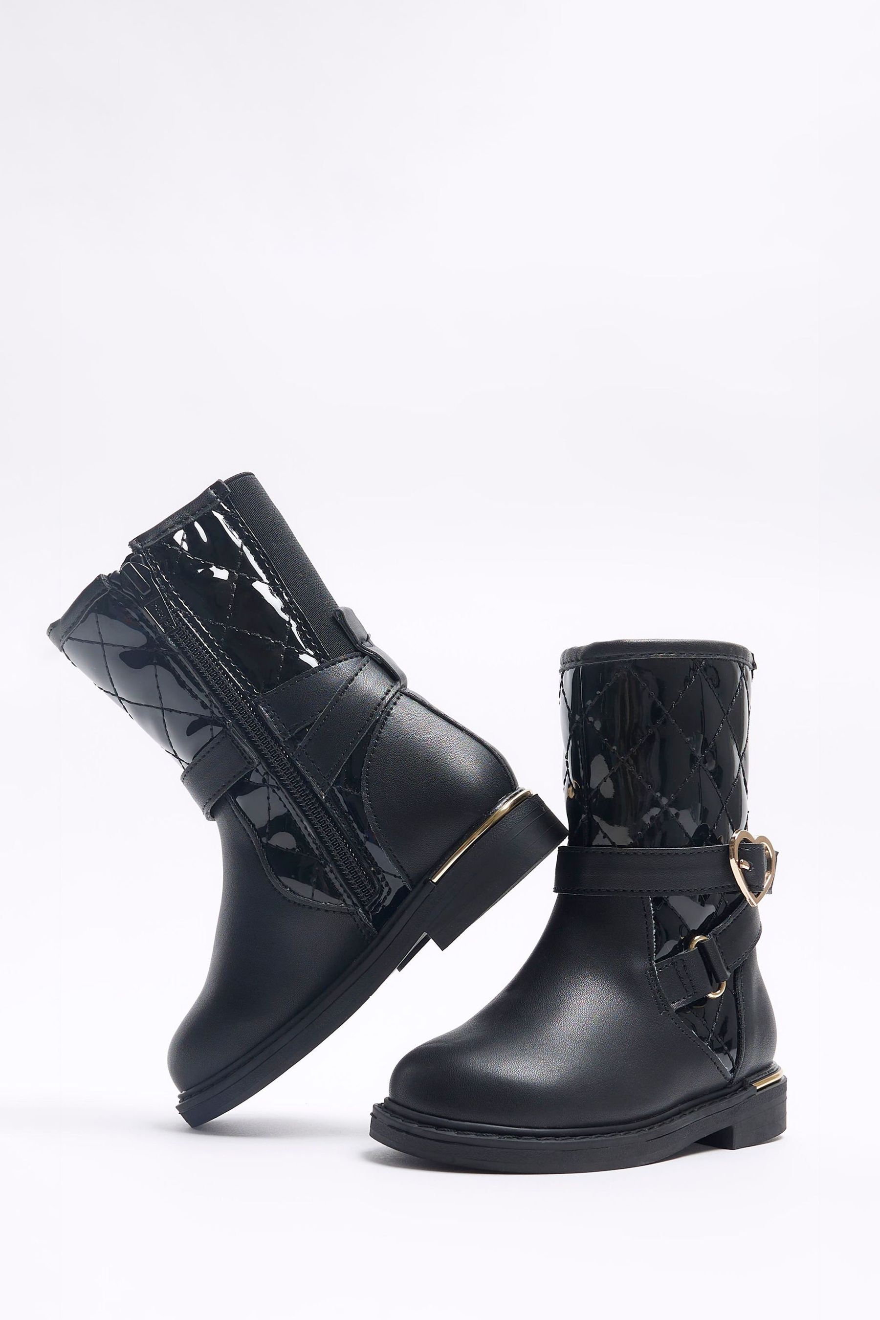 River island girls knee high boots hot sale