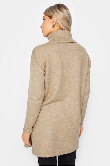 M&Co Natural Roll Neck Tunic