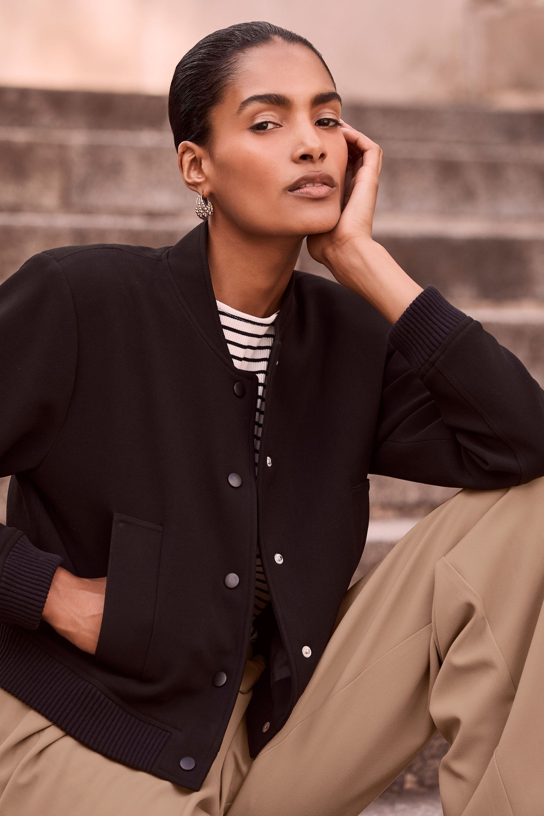 Bcbg velvet cheap bomber jacket