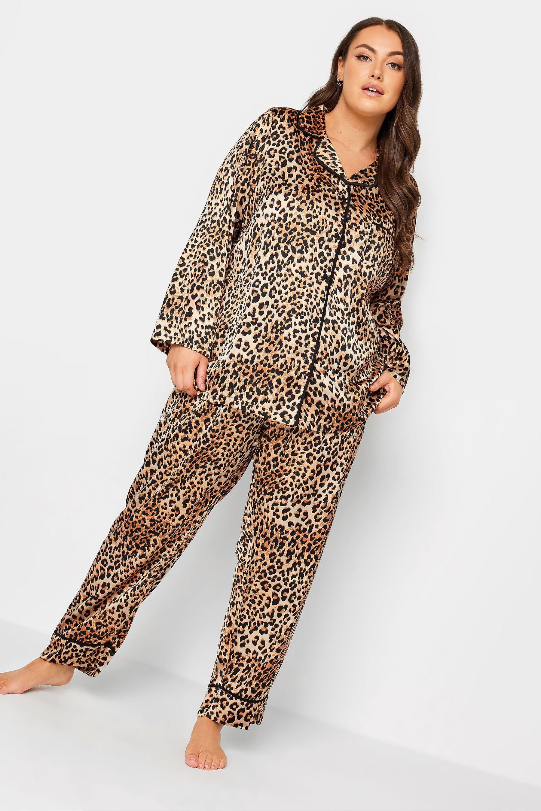 Satin shop pyjamas next
