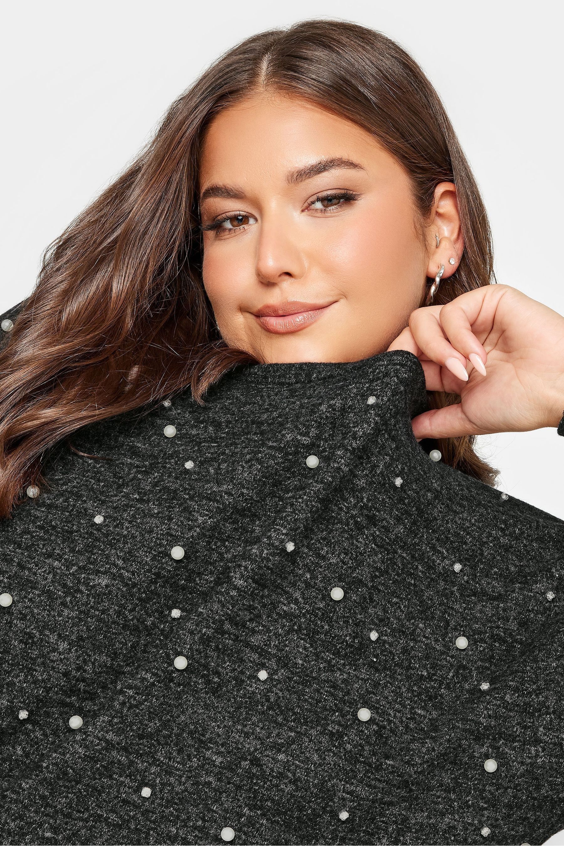 Pearl grey jumper sale