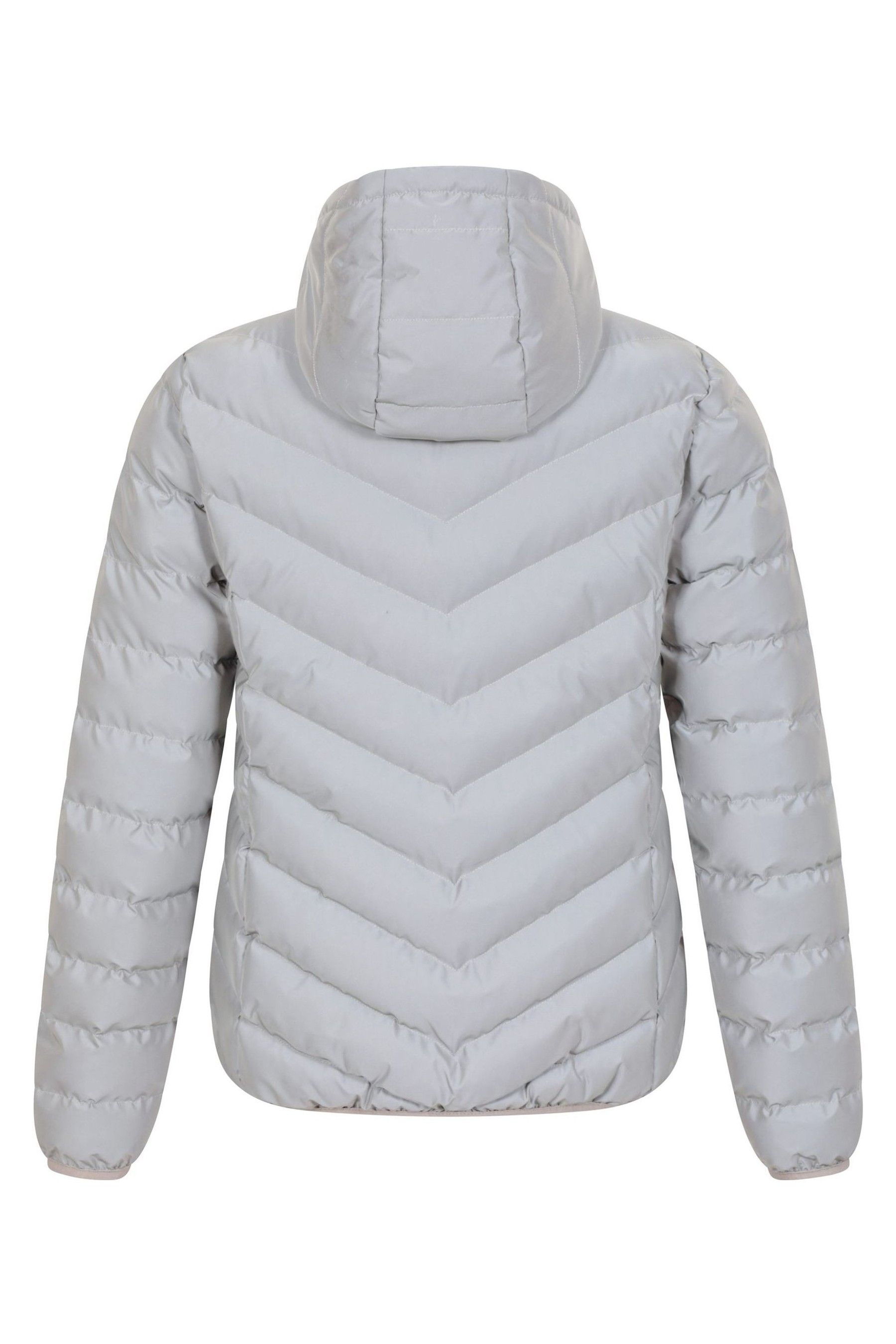 Ladies grey padded jacket outlet