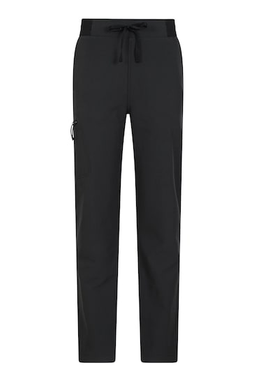 Mountain Warehouse Black Adventure Water Resistant Womens Trousers