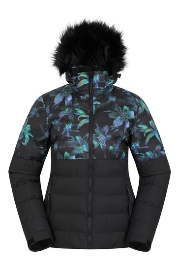 Mountain Warehouse Black Womens Avalanche Padded Ski Jacket