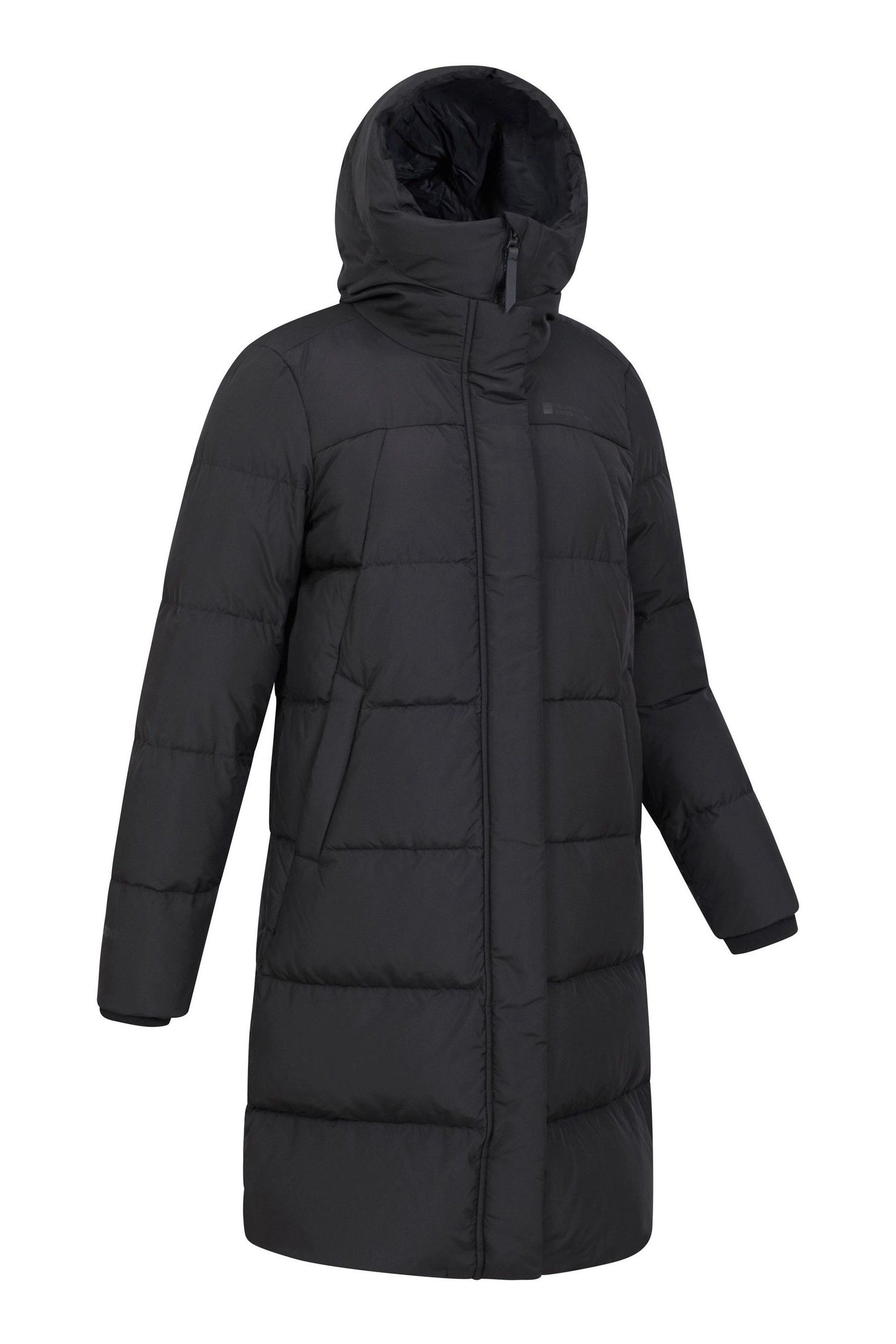 Ladies long down jacket shop