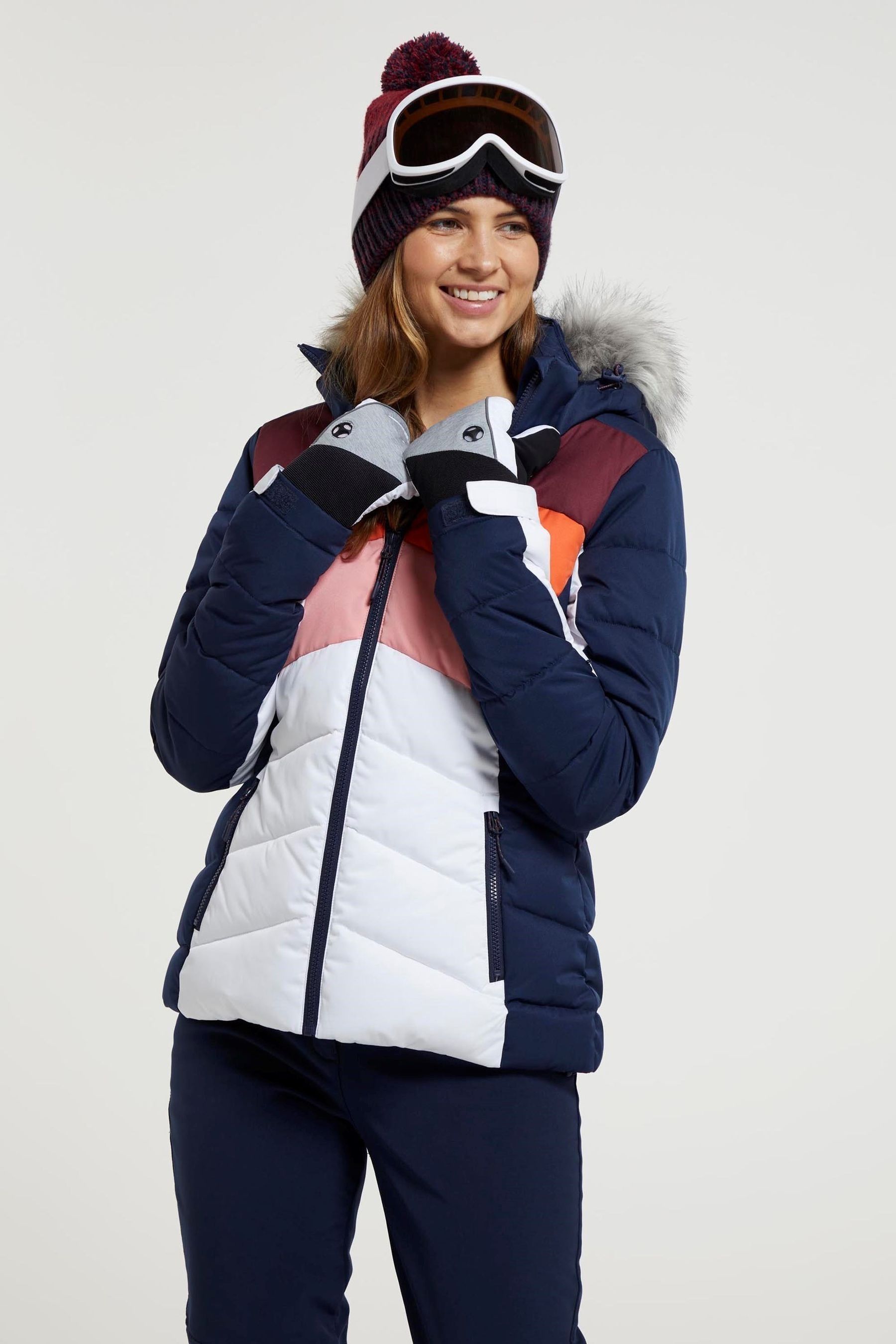 Padded ski jackets new arrivals womens