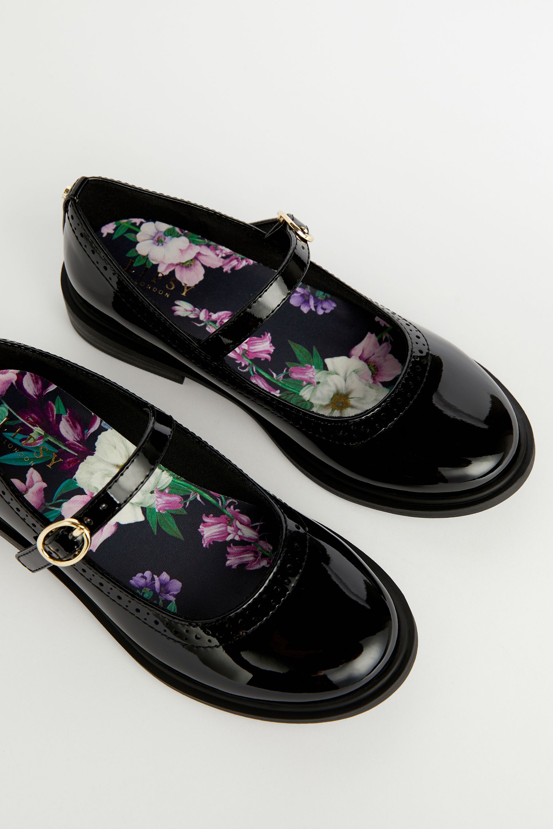 Buy Lipsy Black Flat Dolly Shoe from the Next UK online shop