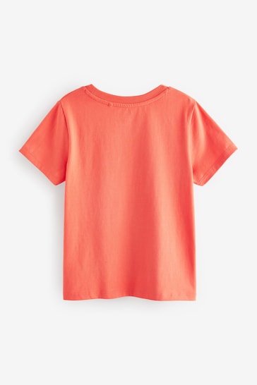Coral Pink T-Shirt (3-16yrs)