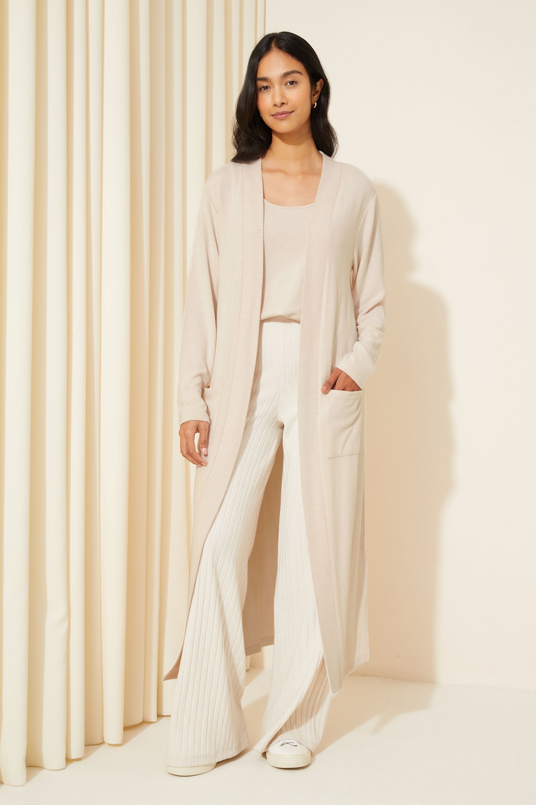 Long floor shop length cardigan