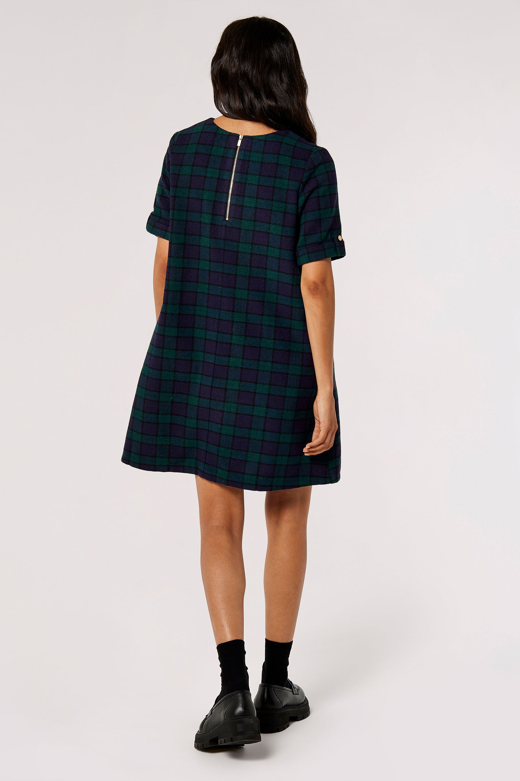 Next tartan deals dress