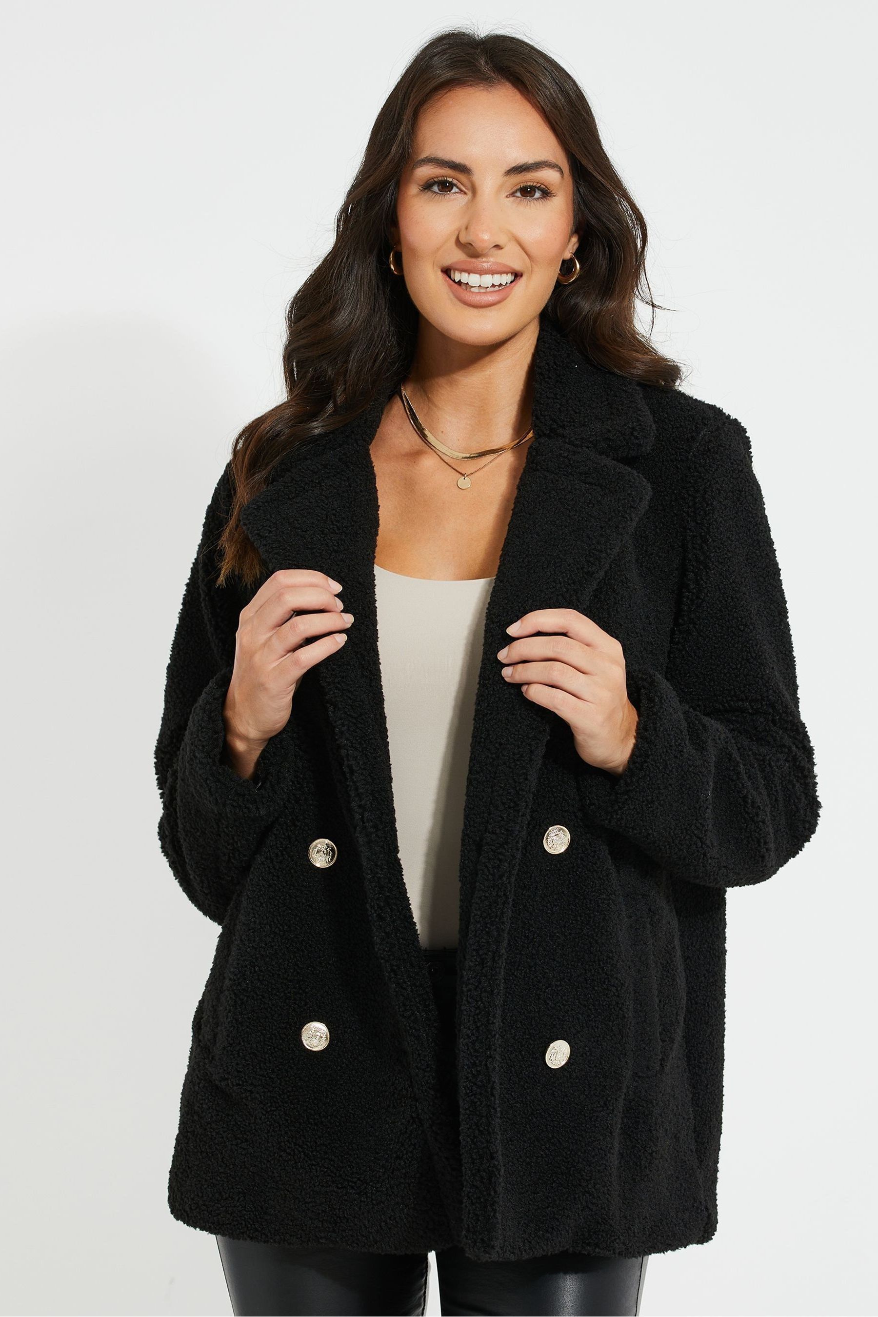 Borg coat hotsell womens uk