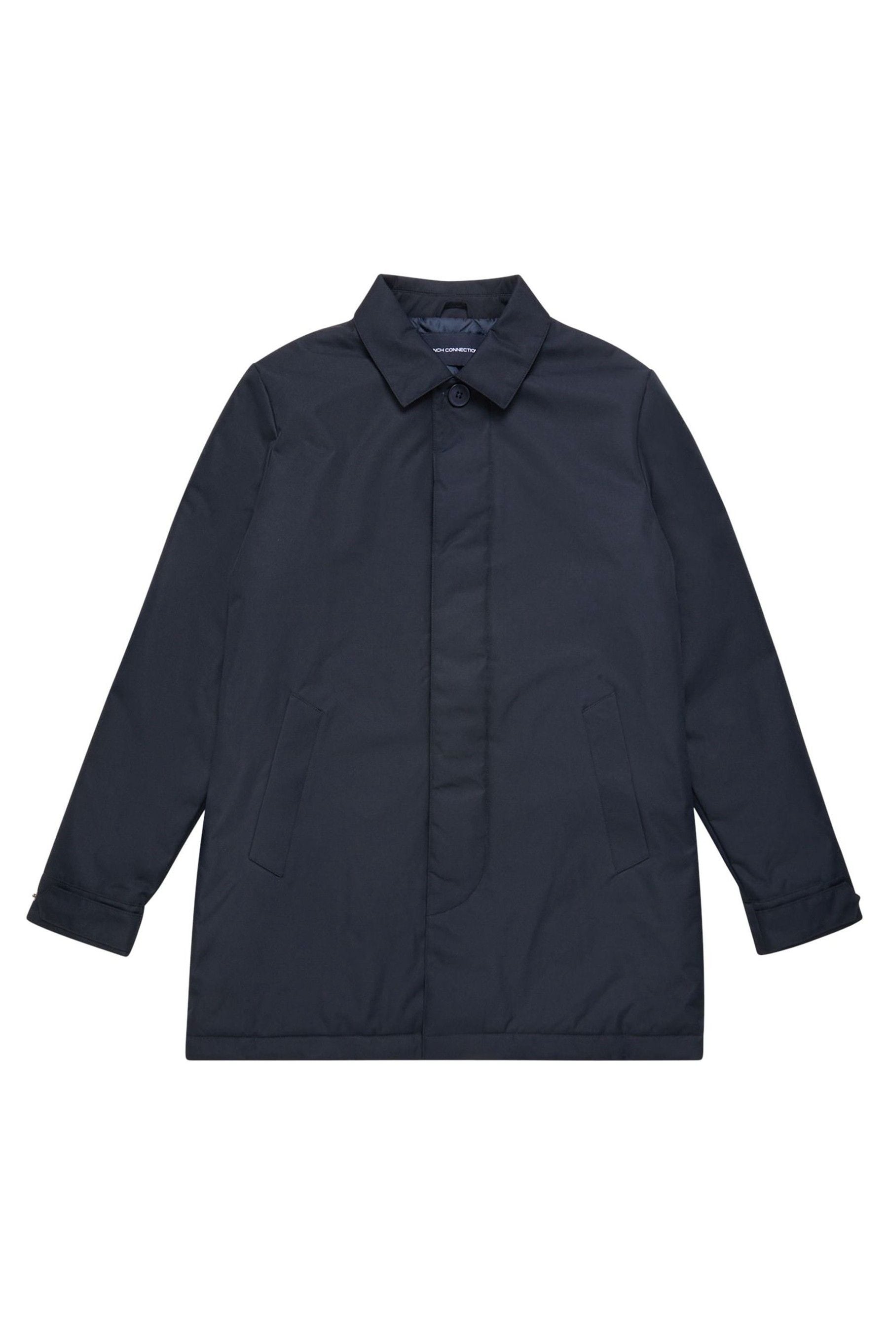 Buy French Connection Dark Navy Wadded Mac Jacket from the Next UK