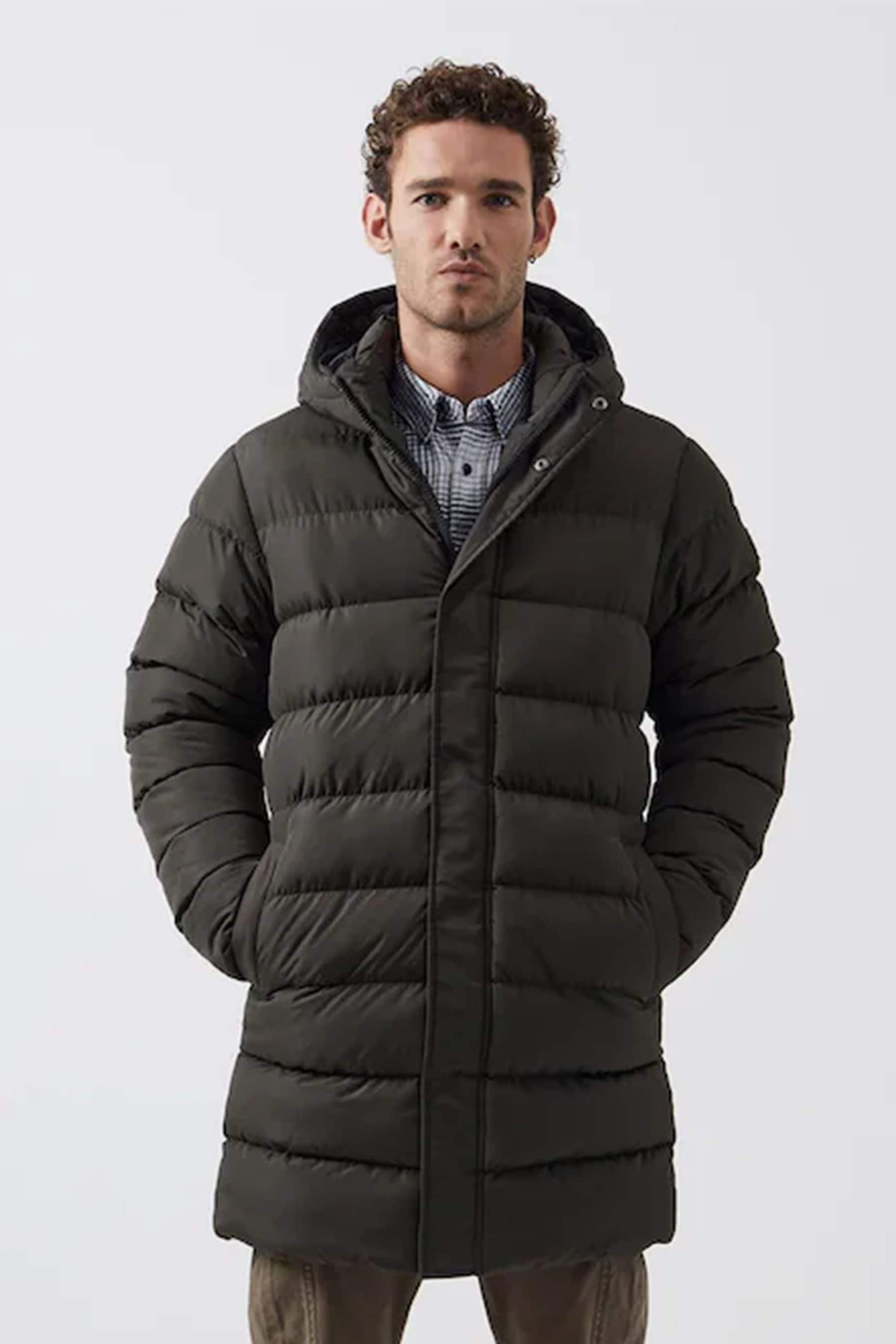 Buy French Connection Row Long Length Parka Coat from the Next UK