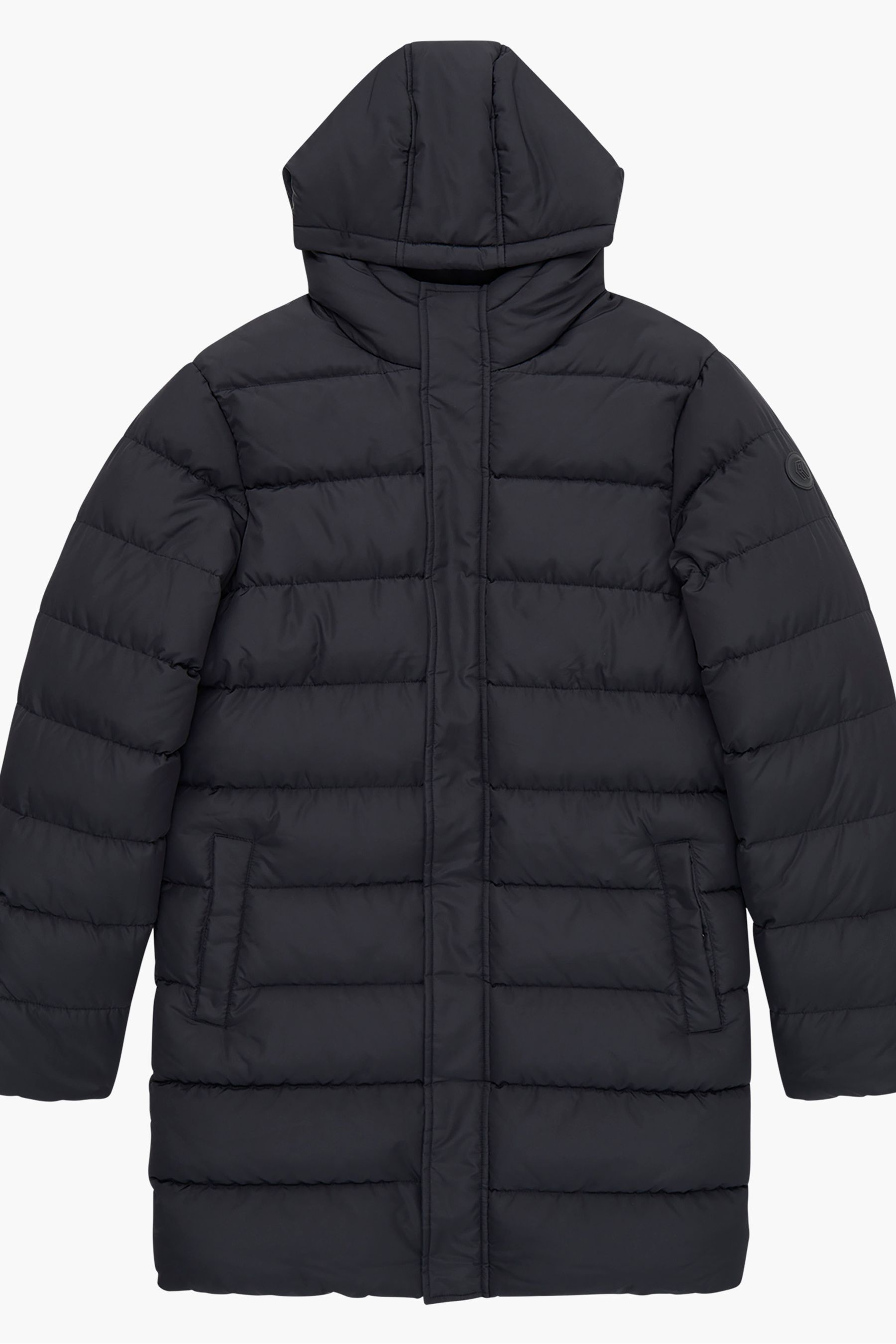 French connection deals mens parka black