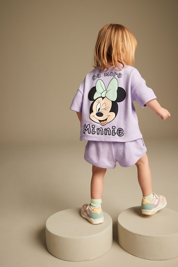 Purple Disney Shorts Set (3mths-7yrs)