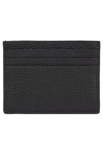 Calvin Klein Warmth Leather Black Card Holder