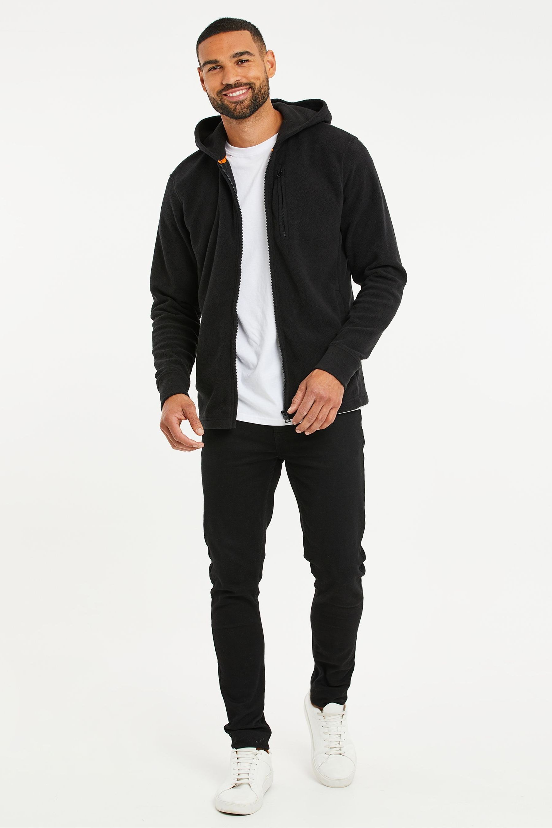 Microfleece hoodie clearance