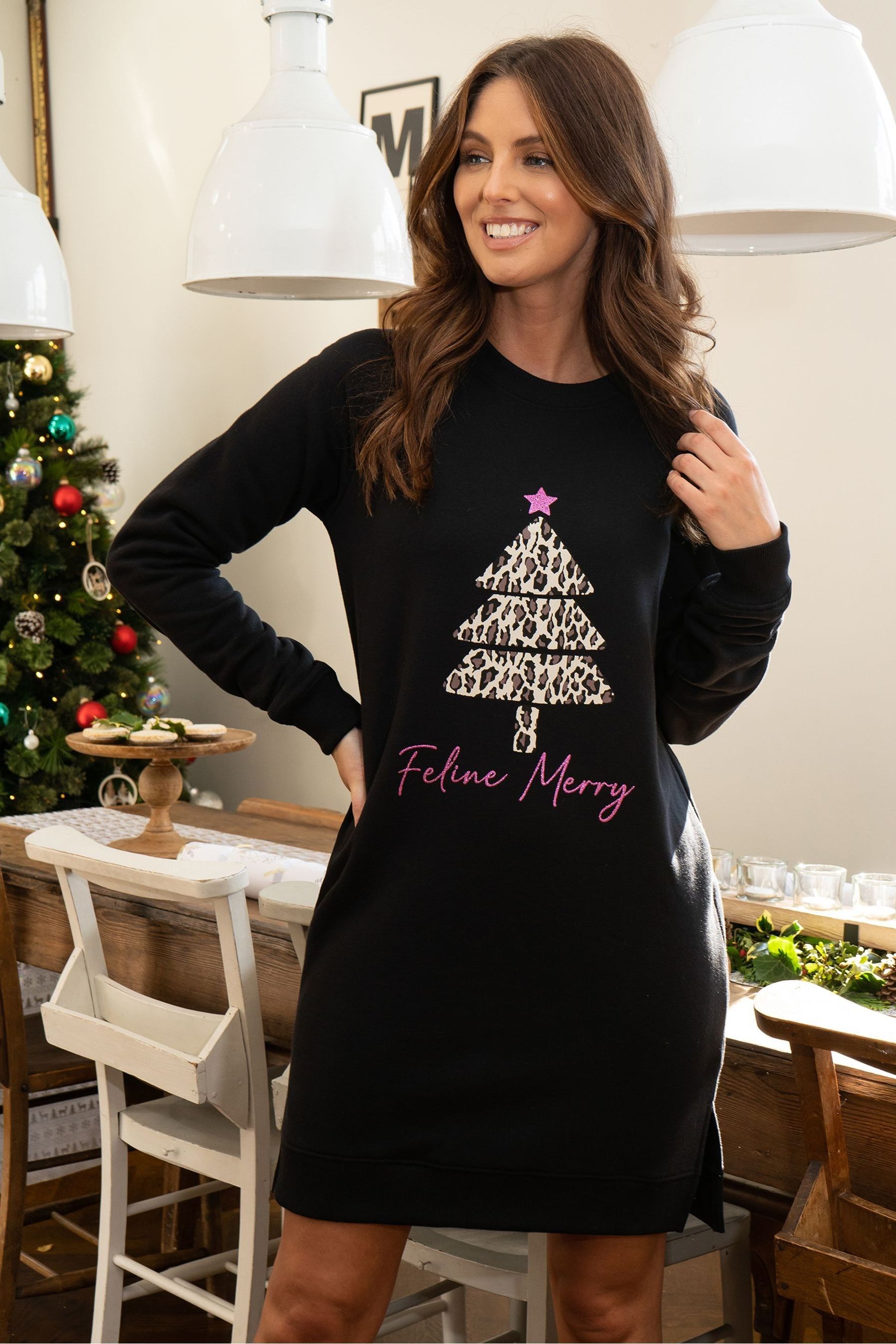 Next christmas jumper dress outlet