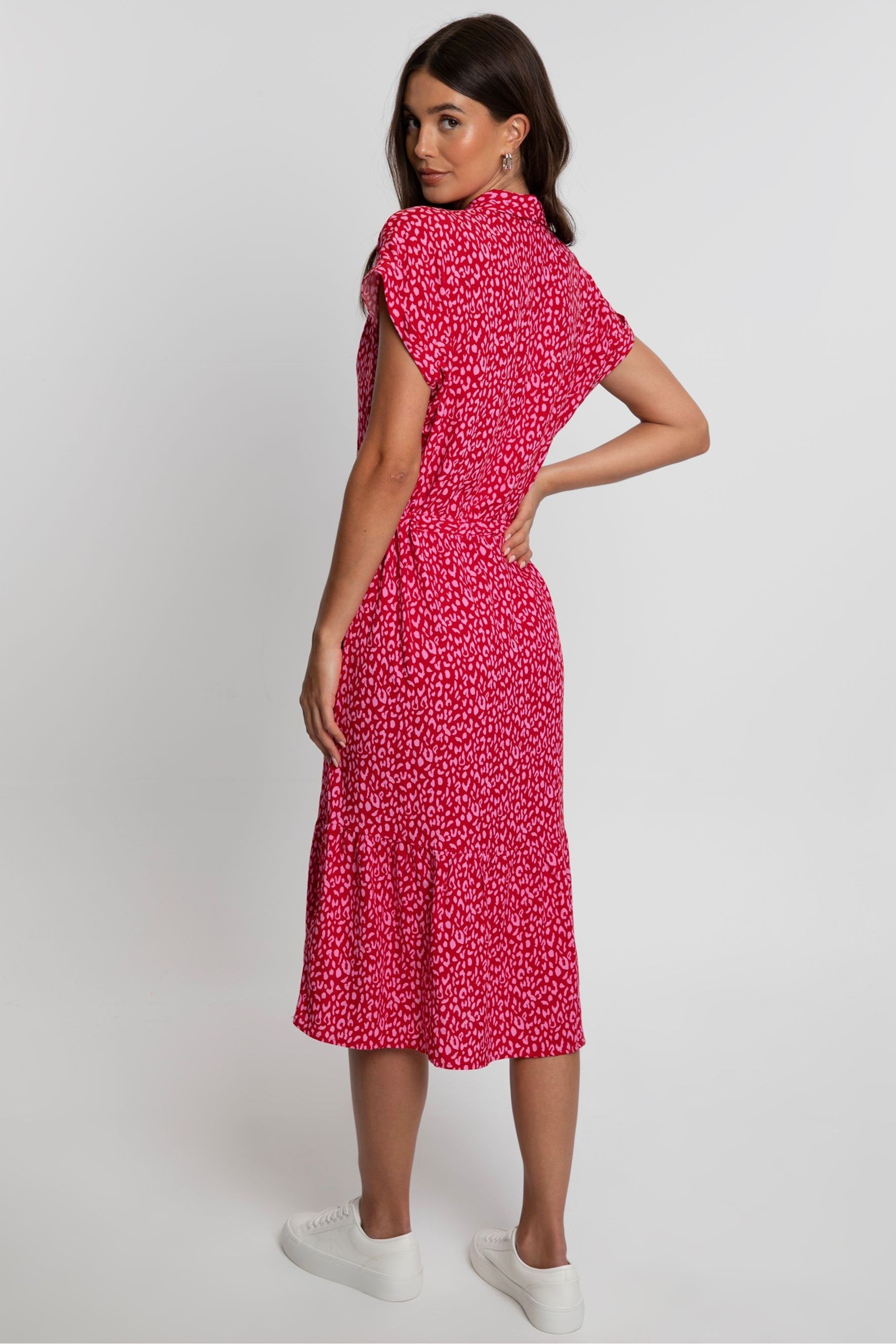 Buy Threadbare Red Midi Button Down Tea Dress from the Next UK online shop