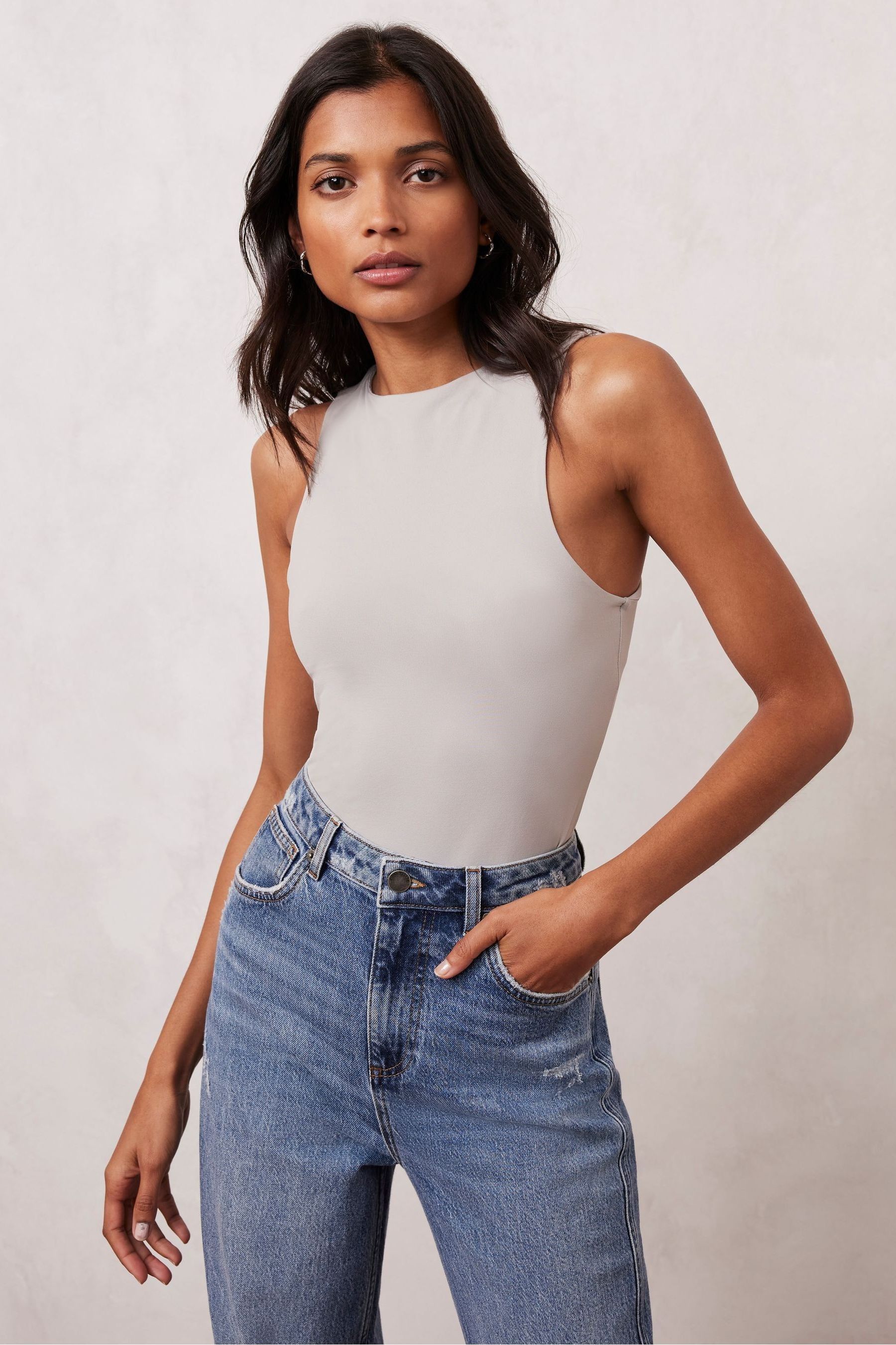 High neck sales vest tops uk