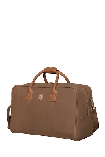 IT Luggage Brown Enduring Tan Large Holdall Bag with Shoulder Strap
