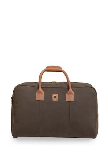 IT Luggage Brown Enduring Kangaroo Large Holdall Bag with Shoulder Strap
