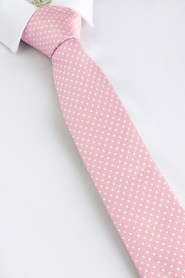 Pink Pattern Tie (1-16yrs)
