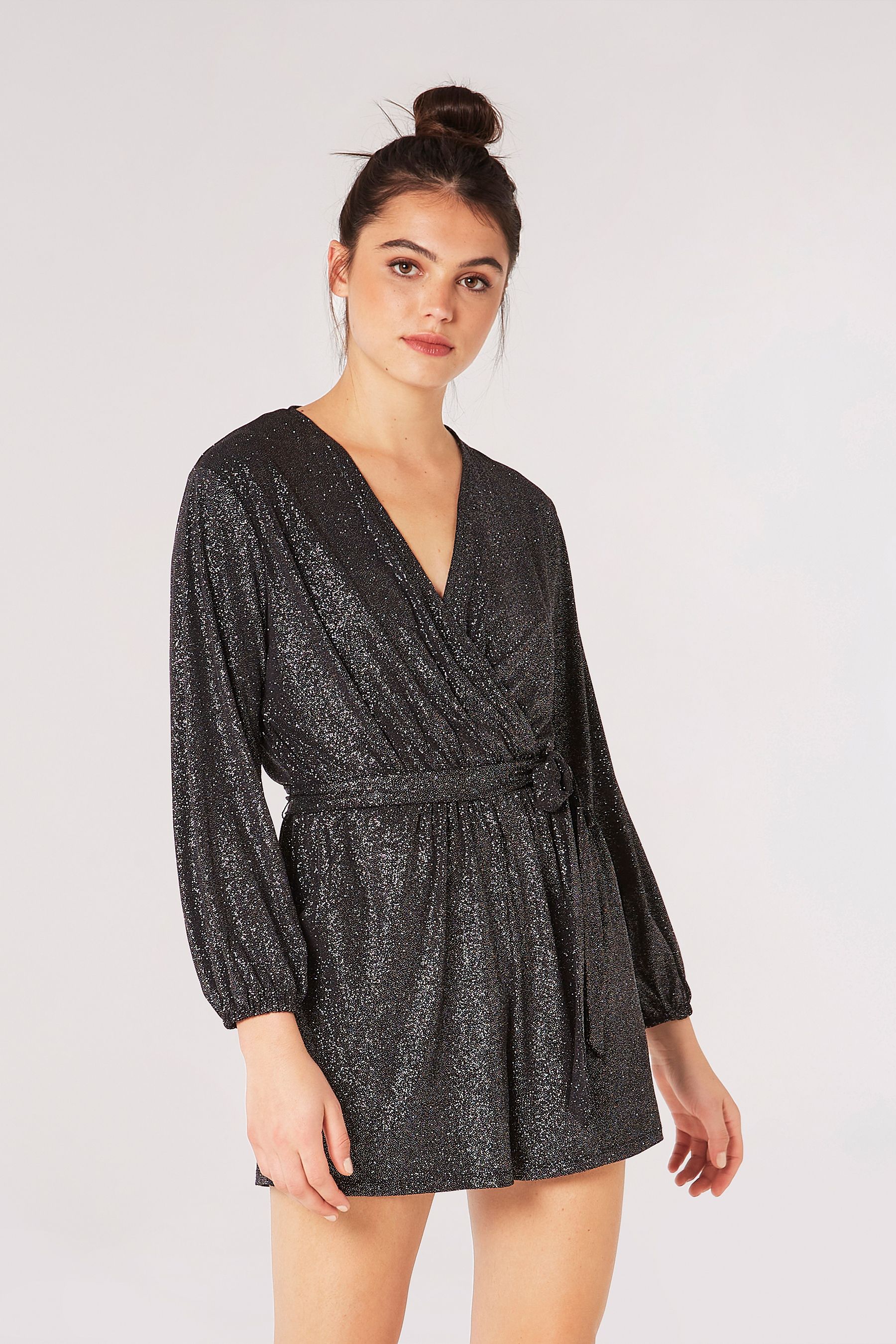 Wrap playsuit uk top