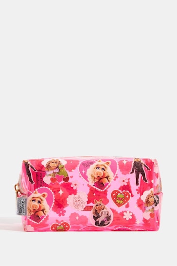 Skinnydip Pink Disney Miss Piggy Makeup Bag