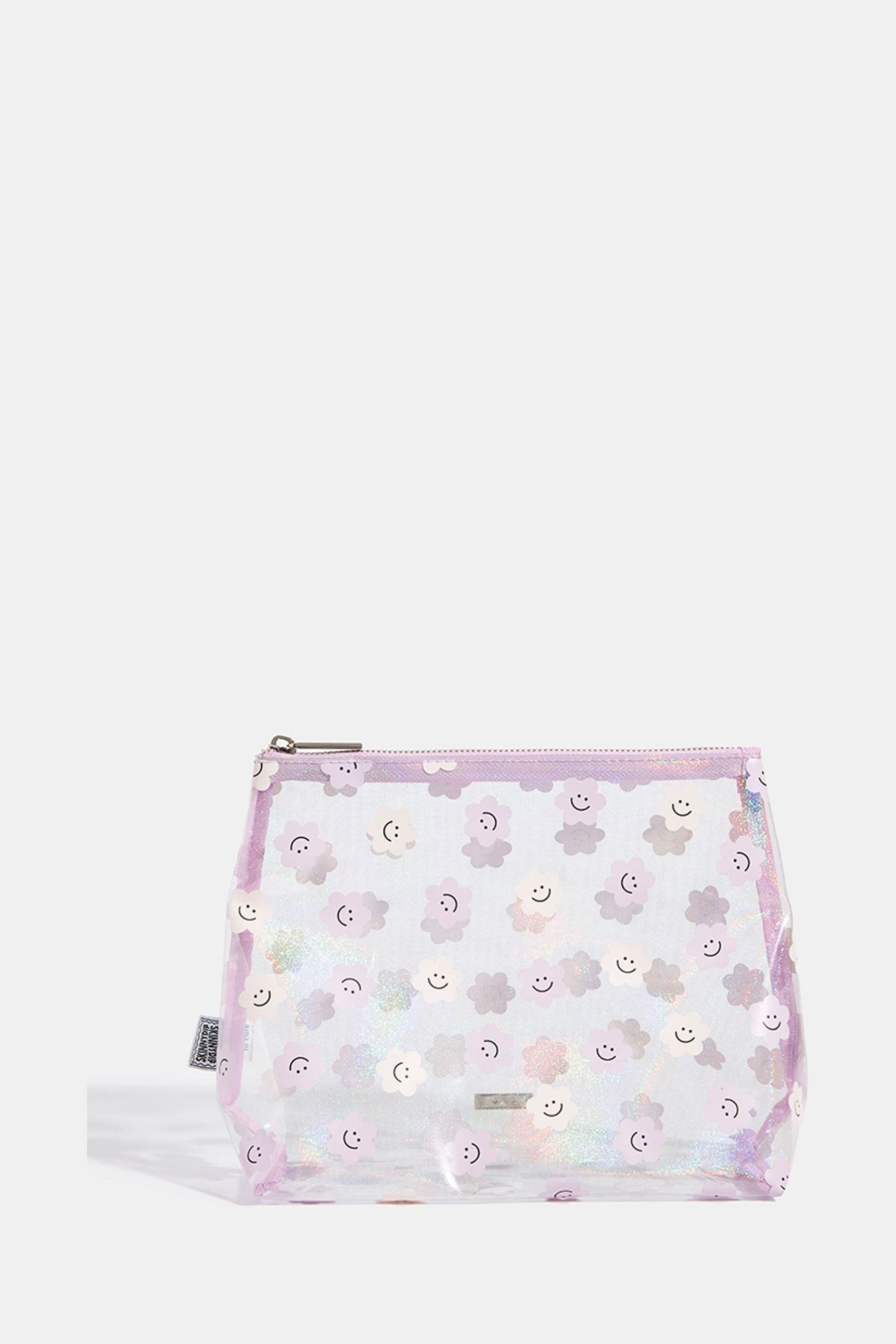 Buy Skinnydip Purple Happy Daisy Wash Bag from the Next UK online shop