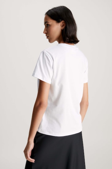 Calvin Klein Hero Logo White T-Shirt