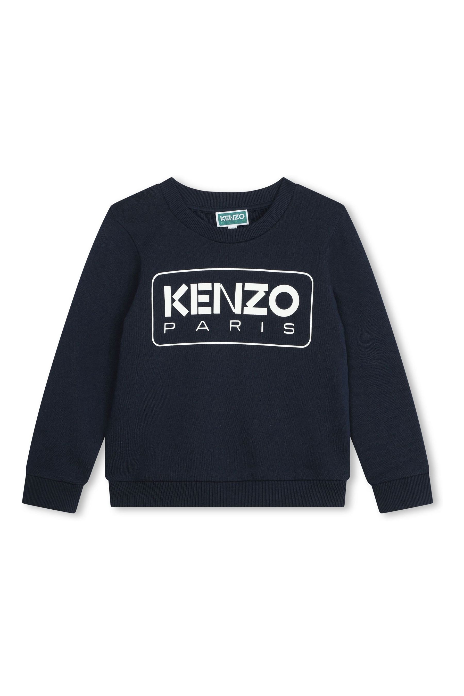 Kenzo paris hot sale logo sweatshirt