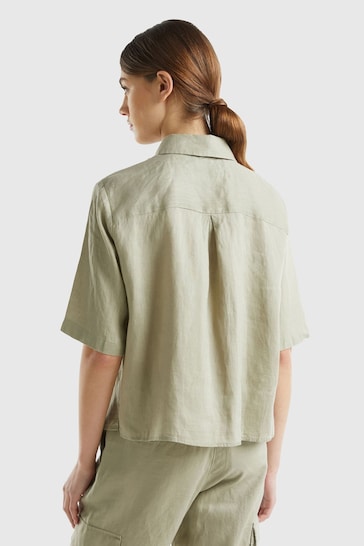 Benetton Linen Shirt