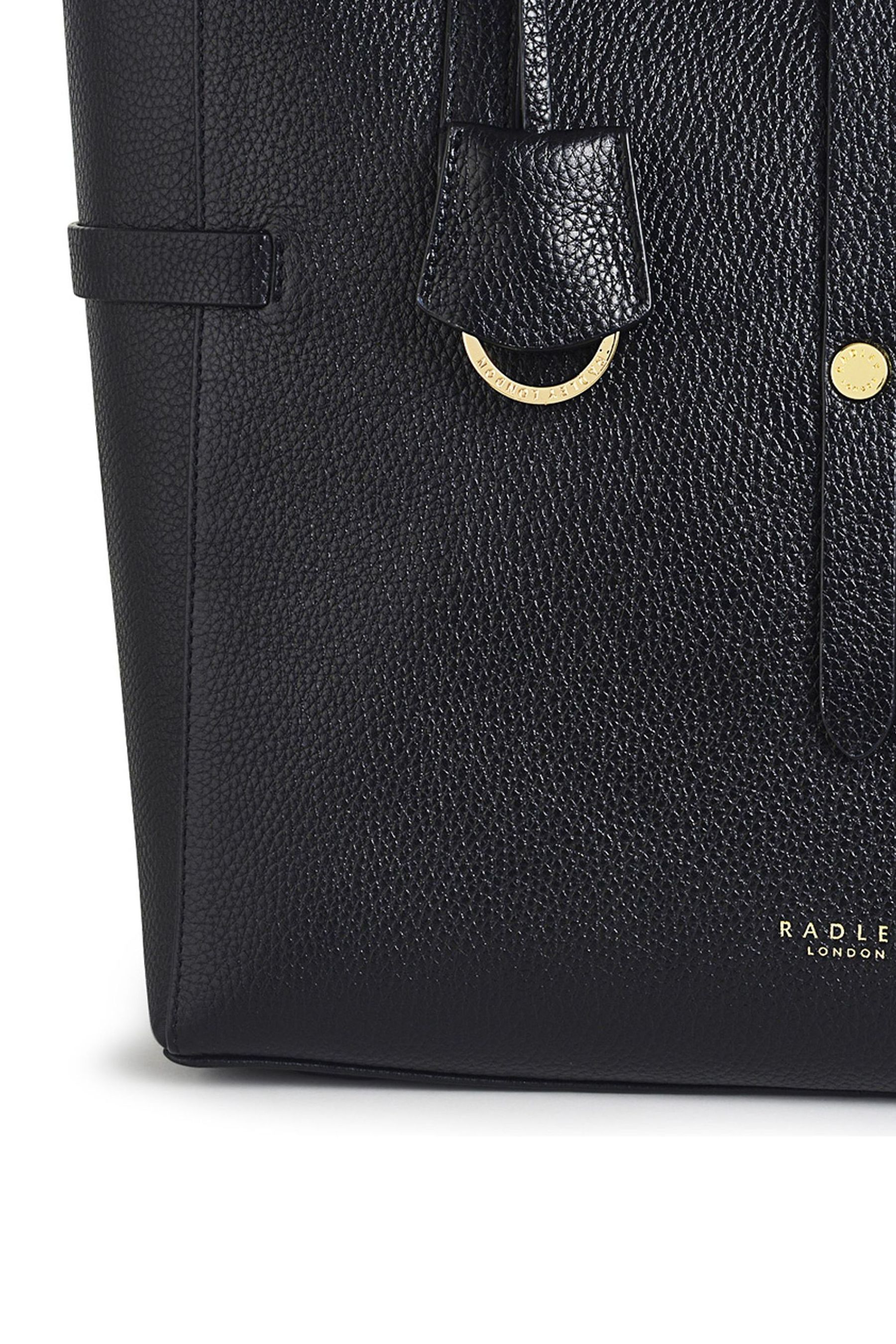 Buy Radley London Abingdon Road Large Zip Top Shoulder Black Bag