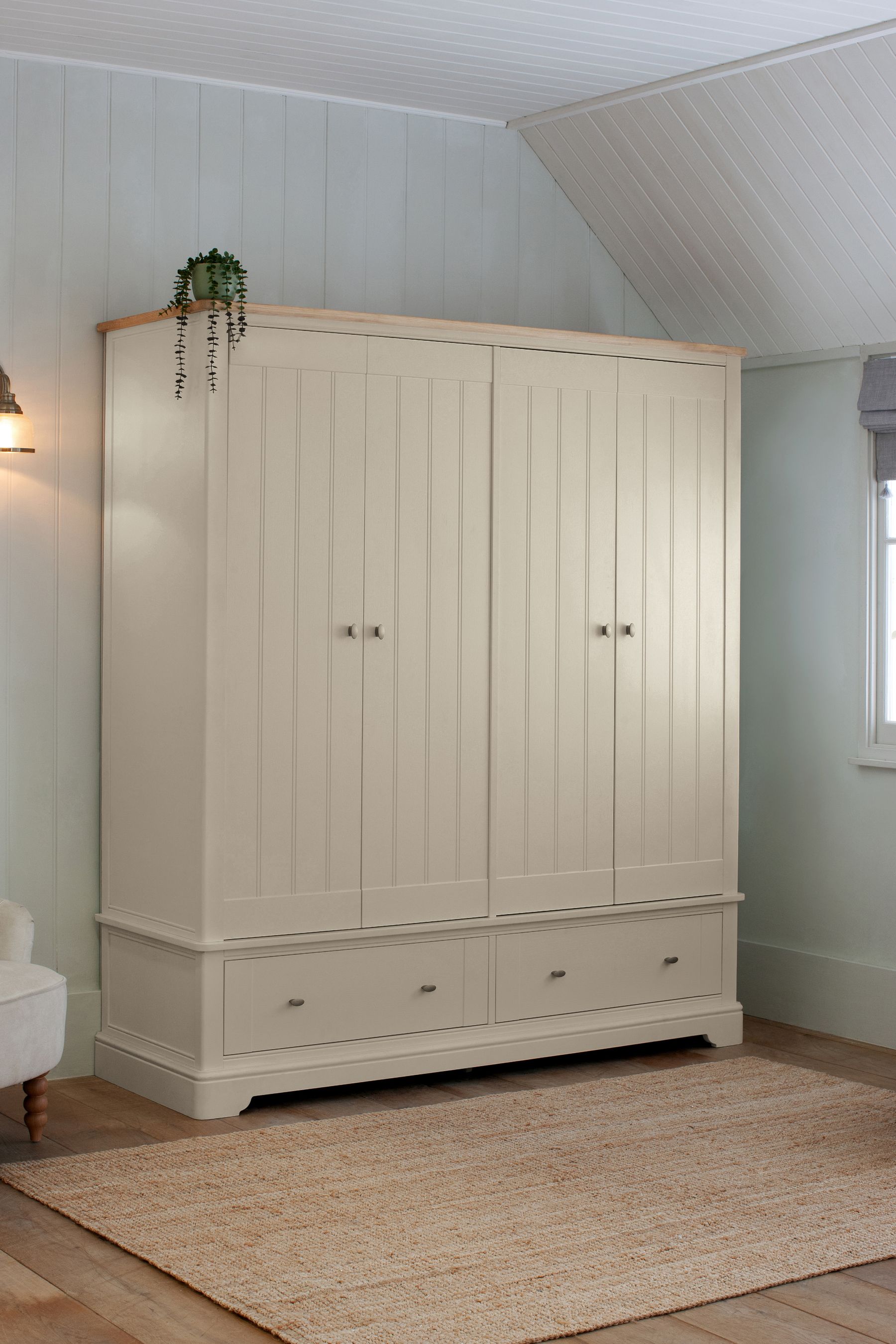Next hampton triple wardrobe sale