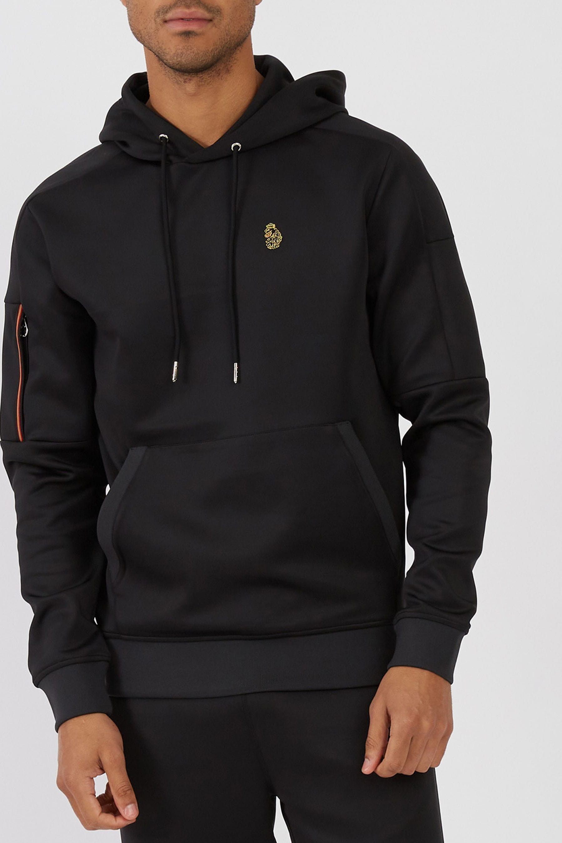 Buy Luke 1977 Beijing Black Hoodie from the Next UK online shop