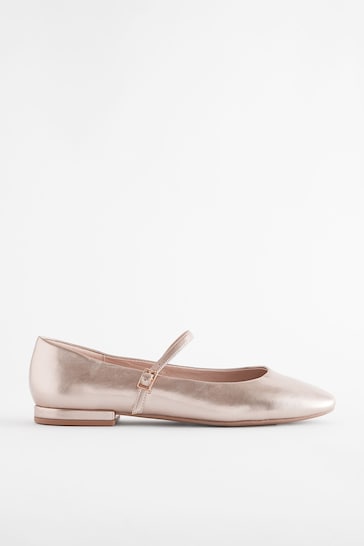 Champagne Gold Forever Comfort® Mary Jane Shoes