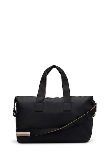 BOSS Black Contrast Logo Holdall Bag