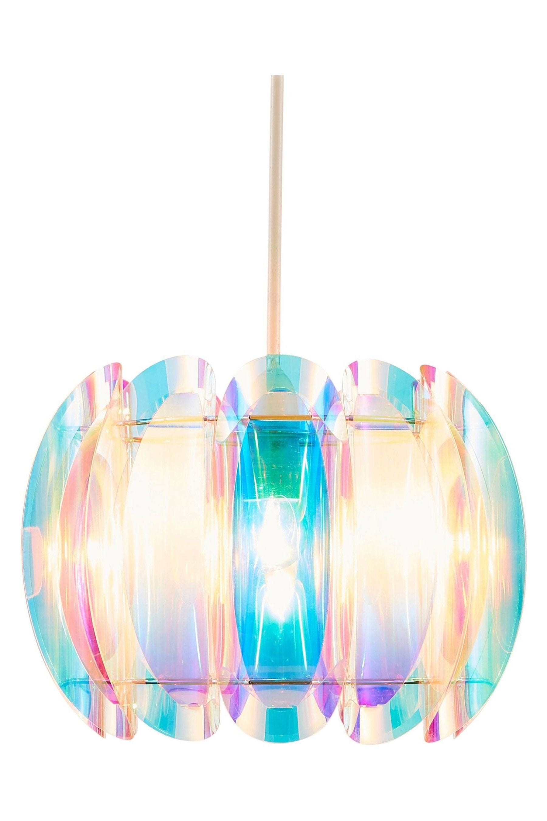 Next iridescent cheap lamp shade