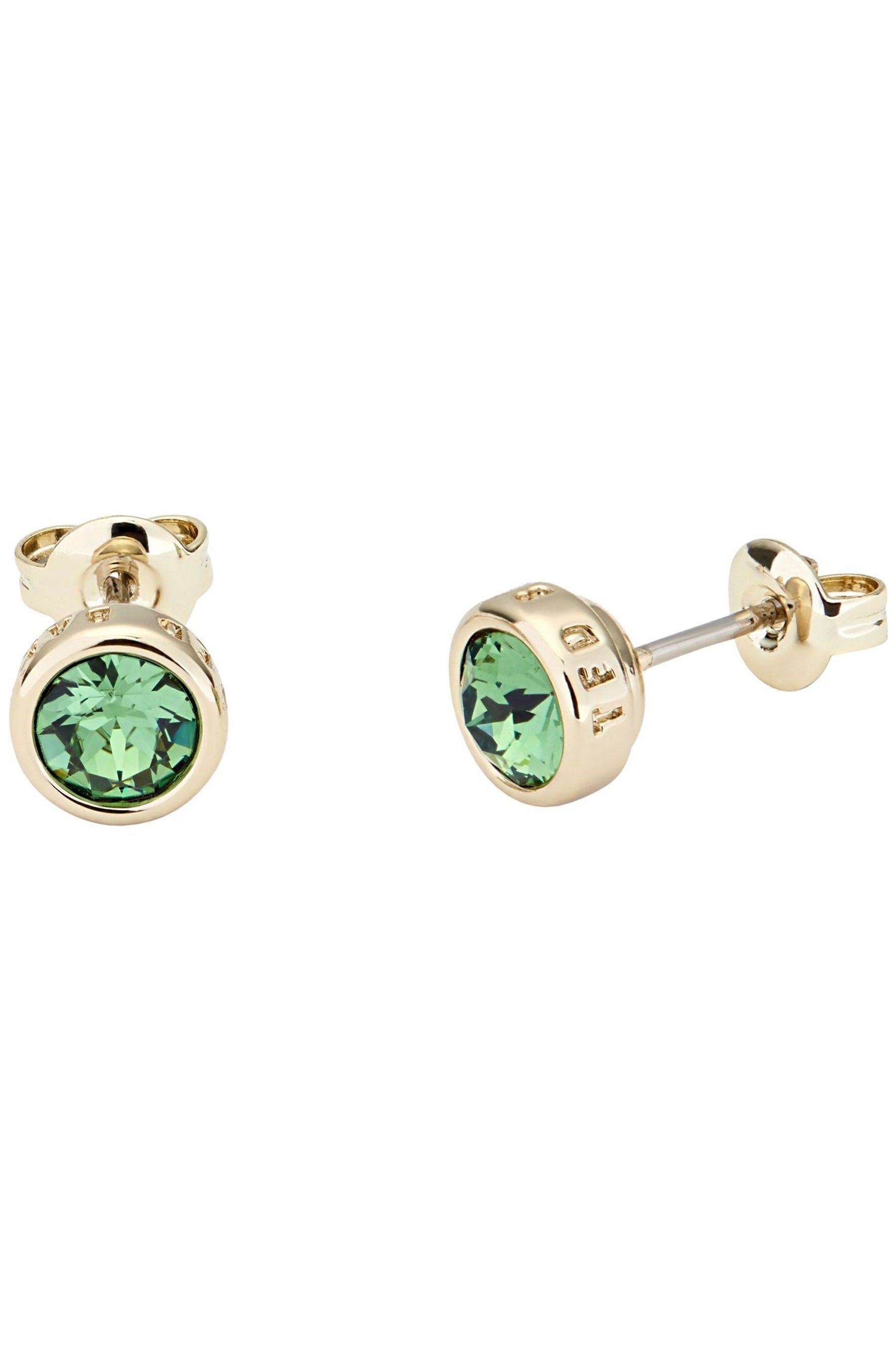 Sinaa crystal stud sales earrings