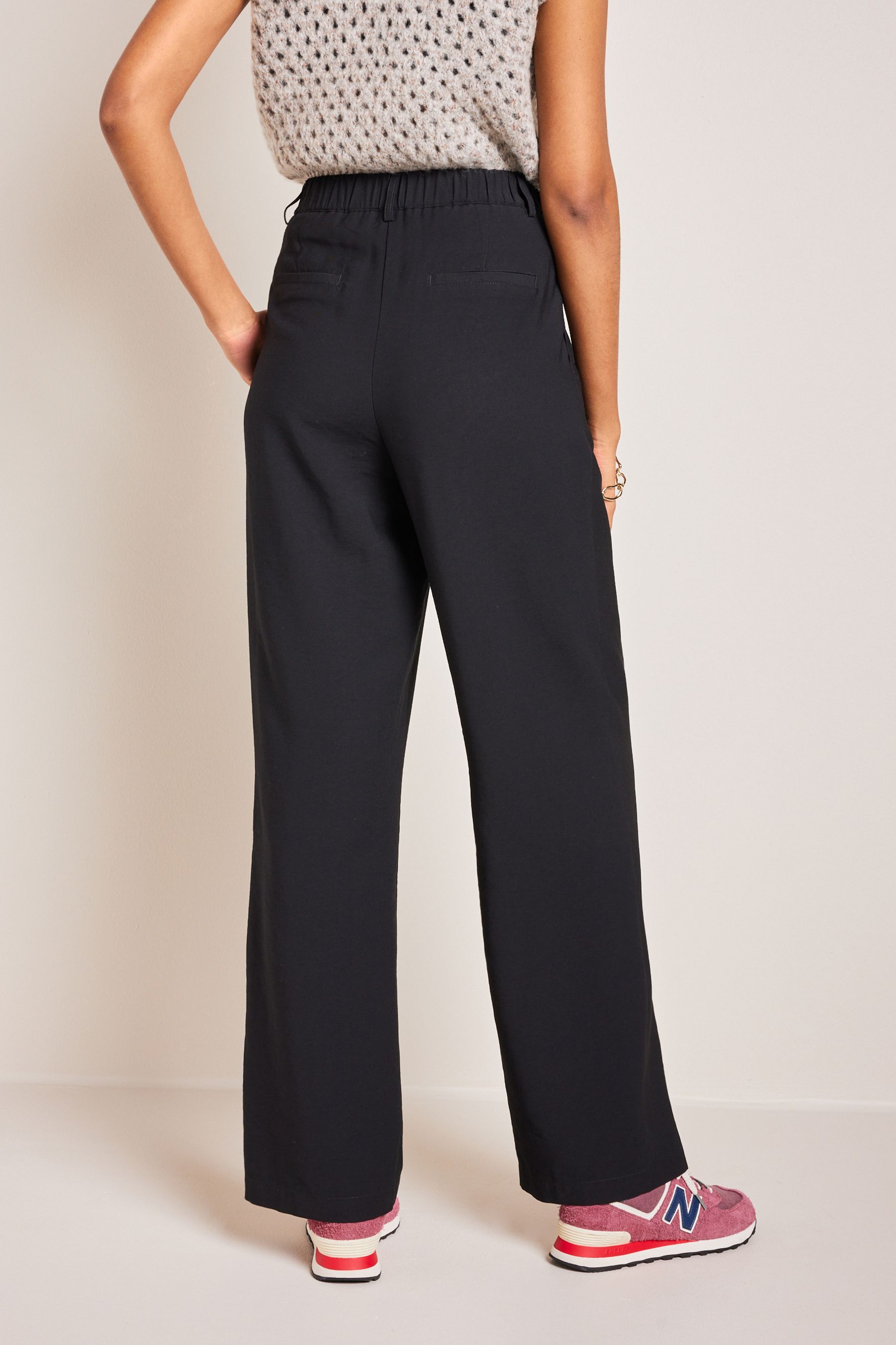 Black evening trousers next clearance